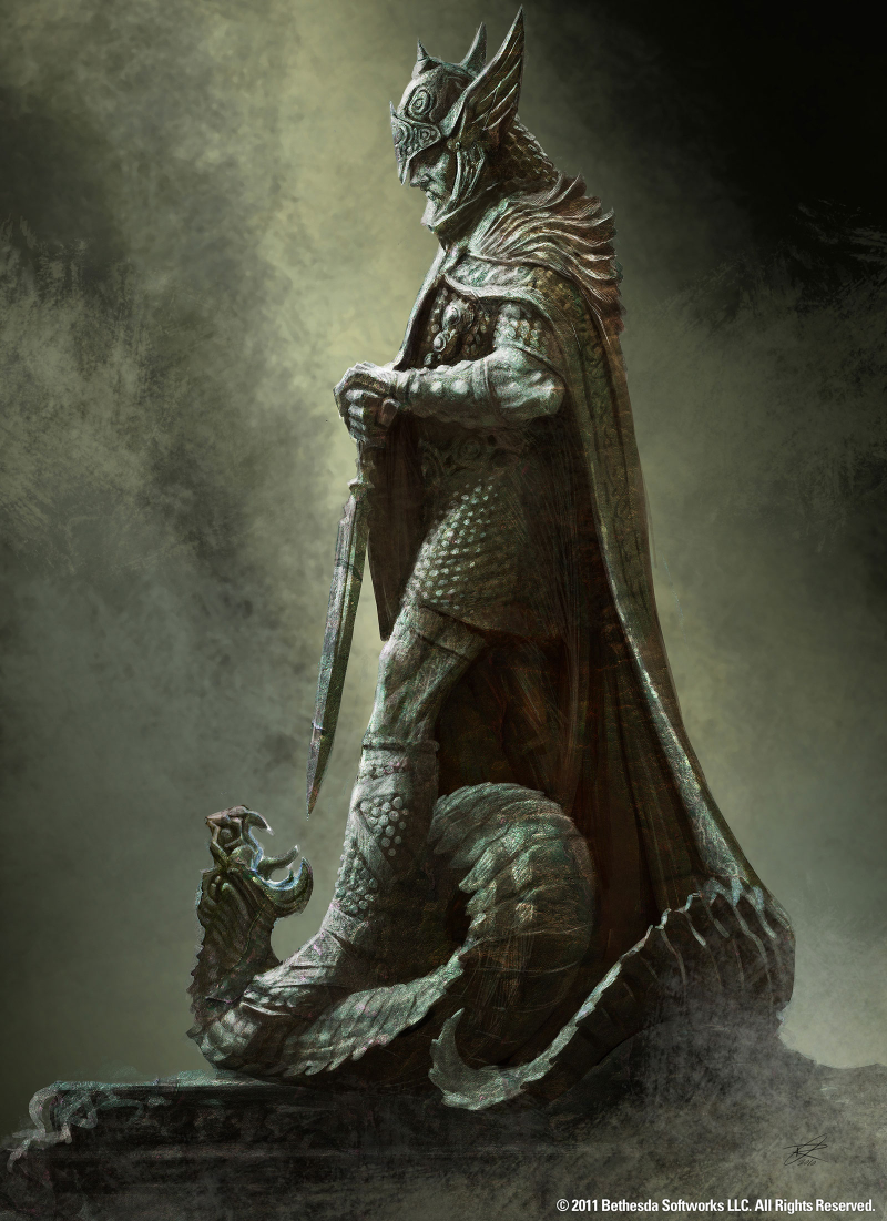 Illustration for article titled The Early Art Of The Elder Scrolls V: Skyrim